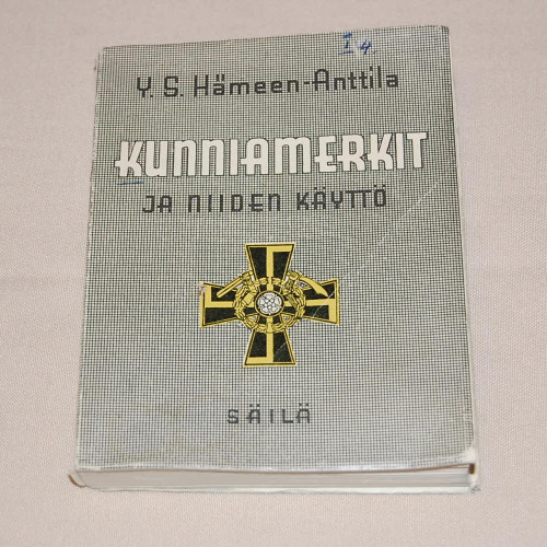 Y.S. Hämeen-Anttila Kunniamerkit ja niiden käyttö